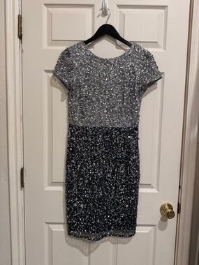 Adrianna Papell | Dresses | Adrianna Papell Ethereal Fit Flare Dress Size 4  Nwt | Poshmark